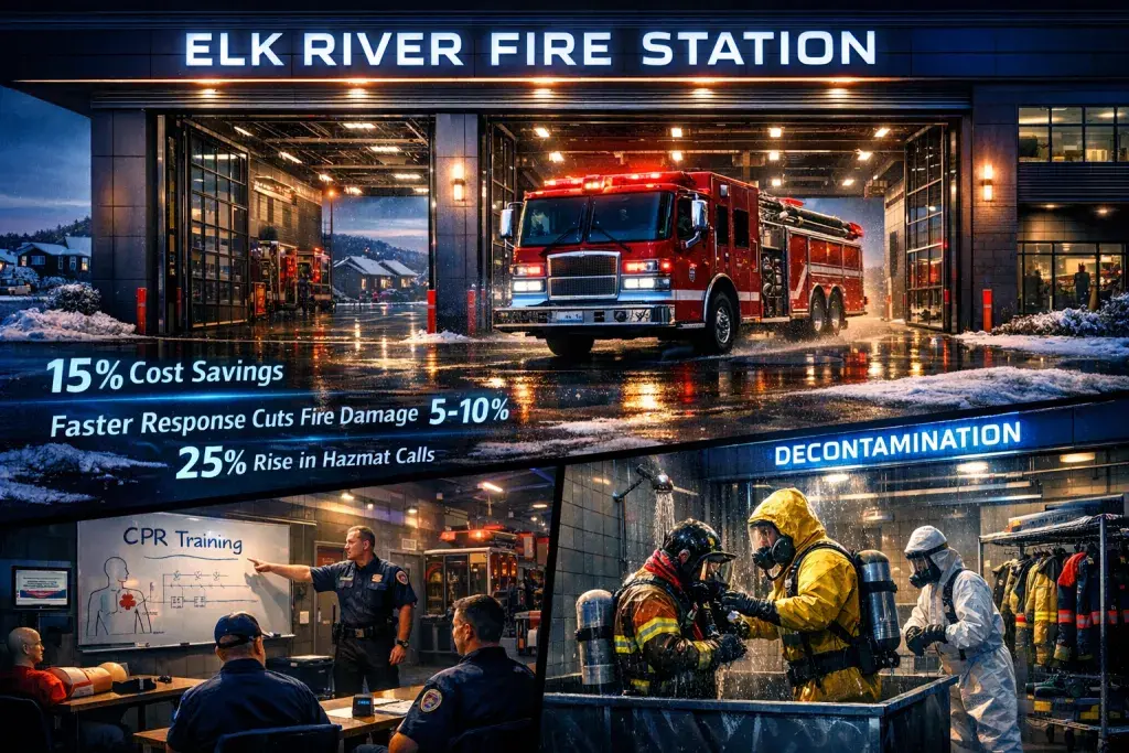 Elk River Advances Plans for Modern Fire Station with Drive-Through Bays