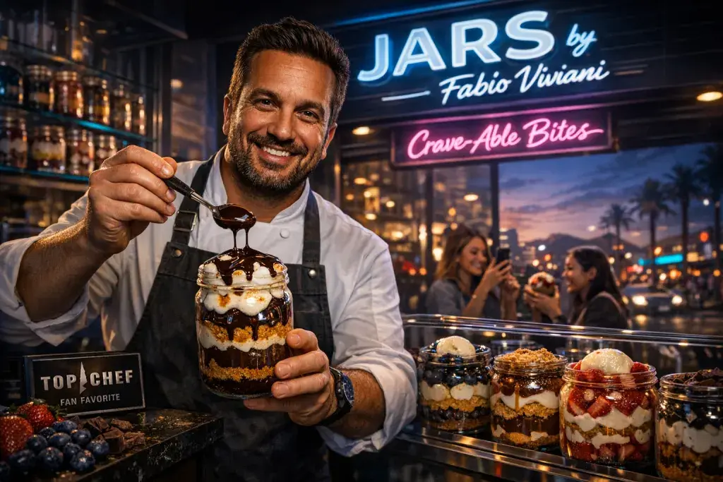 Top Chef Alum Fabio Viviani Launches Jars Gourmet Dessert Shops in Metro Phoenix
