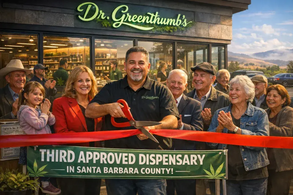 Dr. Greenthumb’s Opens Third Approved Cannabis Dispensary in Orcutt Community