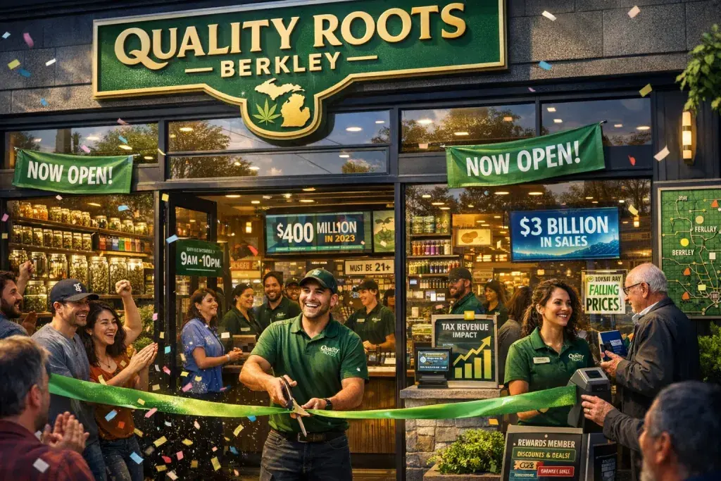 Quality Roots Launches New Retail Location in Berkley, Boosting Local Access