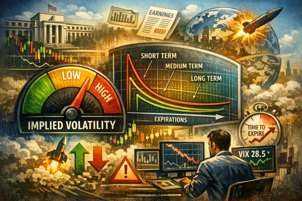Implied Volatility Gauges Market Expectations for Smarter Options Trades