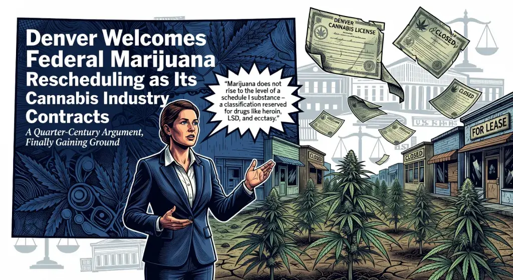 Denver Welcomes Federal Marijuana Rescheduling as Its Cannabis Industry Contracts