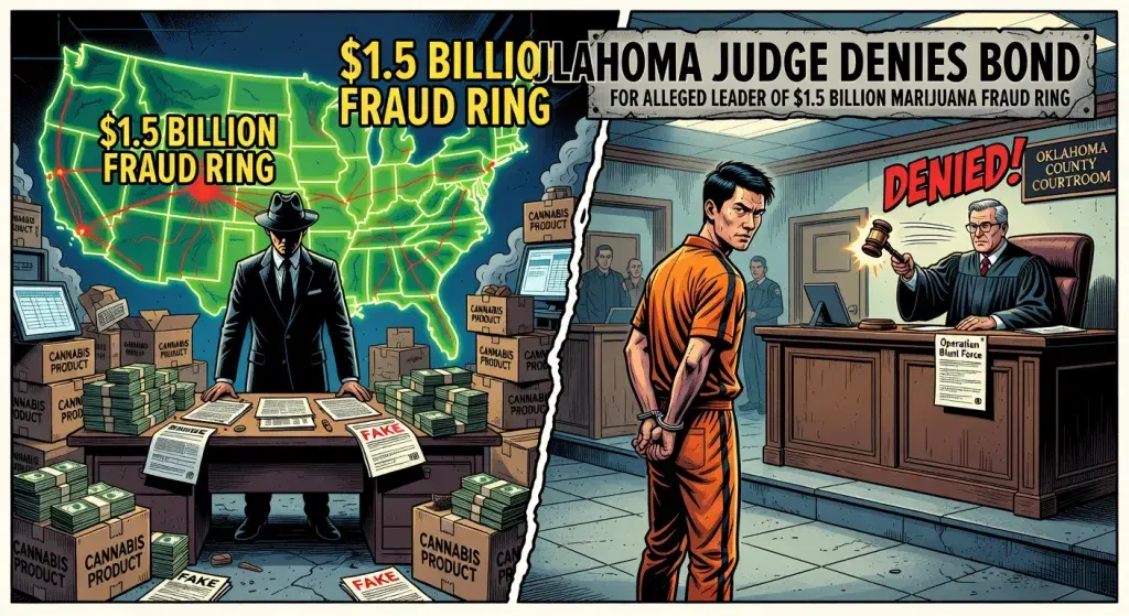 Oklahoma Judge Denies Bond for Alleged Leader of $1.5 Billion Marijuana Fraud Ring