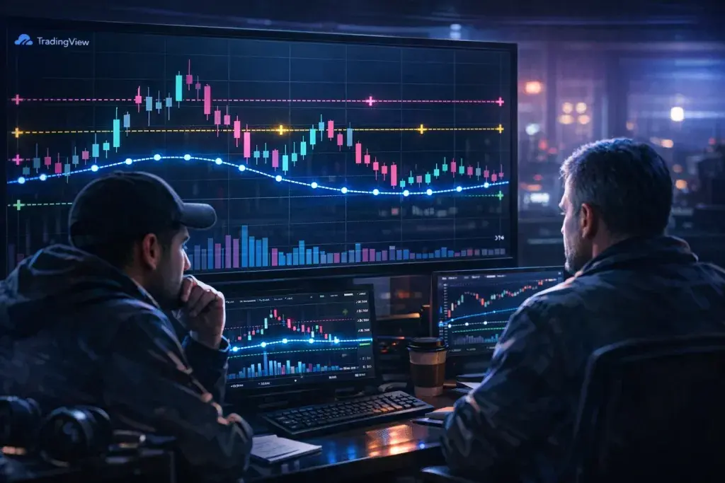Traders Gain Clean Intraday Tool Merging OHLC and VWAP References
