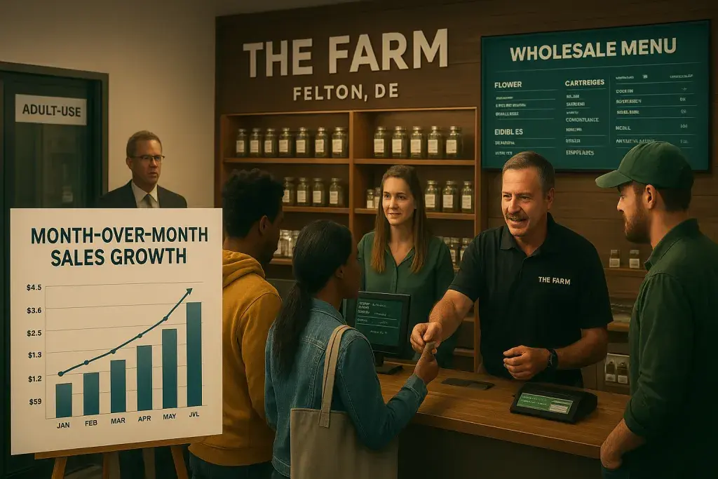 Delaware's First Year of Adult-Use Cannabis Sales Tests Market Limits