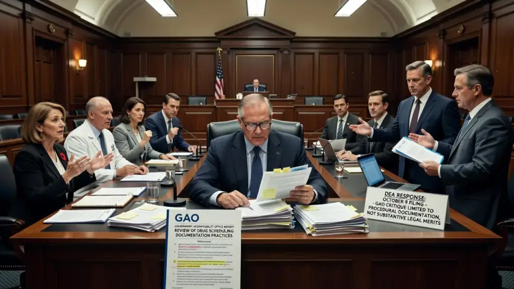 Cannabis Rescheduling Hearing Faces New Delay Over GAO Report