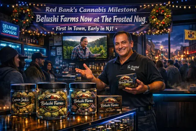 The Frosted Nug Launches Belushi Farms, Marking Red Bank’s Cannabis Milestone
